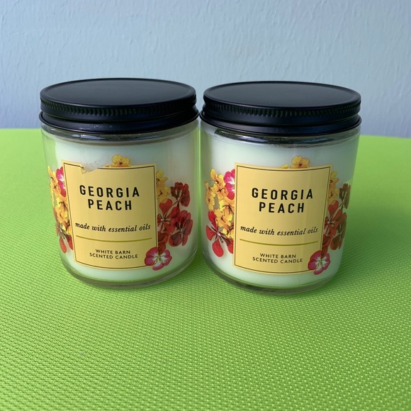 Bath and body works Georgia peach candle bundle - Picture 4 of 8